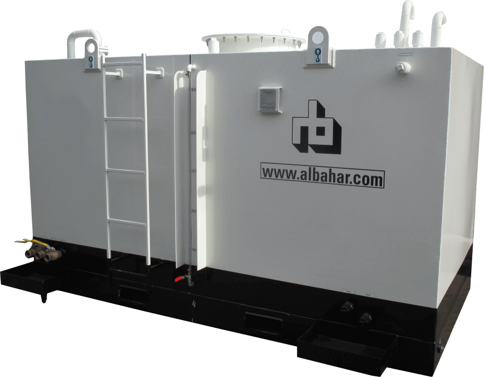 Underground fuel tank rectangular fuel storage tank - Underground fuel tank